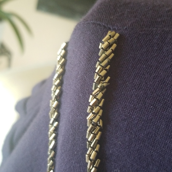 Forever 21 blue midi body con dress - Picture 3 of 7